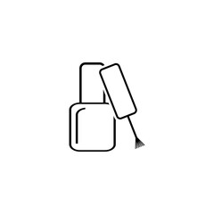  Stylish manicure. Isolated on a white background.