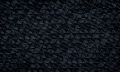 carbon fiber triangles abstract background.