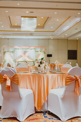 wedding table setting