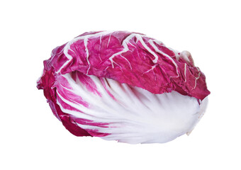 Fototapeta premium Radicchio isolated on transparent png