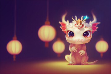 Fototapeta premium Chinese Lunar New Year zodiac