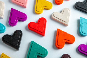 Texture with love hearts for design. Valentines day card concept. Heart for Valentines Day greeting card. Love is.