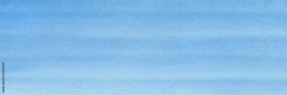 Aufkleber Abstract art background navy azure blue colors. Watercolor painting on texture paper with turquoise pattern of sea waves. Abstract art background with blue wavy line as gradient.