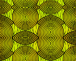 Colored African fabric – Seamless and textured pattern, cotton, high definition photo