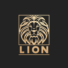 Lion head symbol