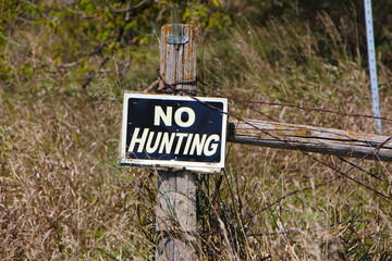 No Hunting