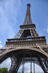 View near the Eiffel Tower