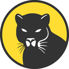 Design of panther illustration