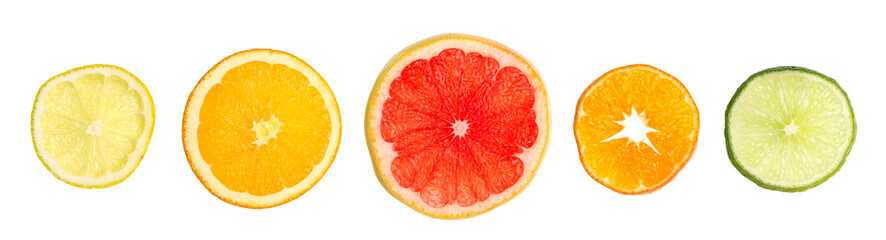 Rondelles d'agrumes variés	