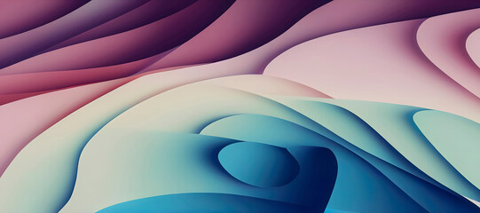 Obraz premium ABSTRACT WAVE BACKGROUND WHIT PASTEL COLORS, ABSTRACT LIQUID LINES WHIT VIBRANT COLORS SMOOTH WALLPAPER.