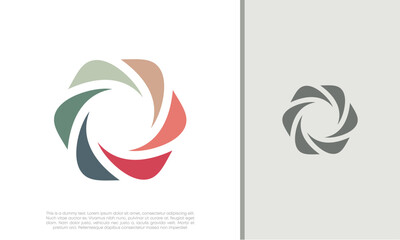 Global Community Logo Icon Elements Template. Community human Logo template vector. Community health care. Abstract Community logo