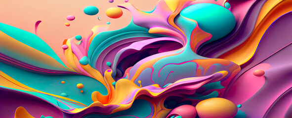 Fototapeta premium abstract fractal background