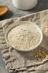 Raw Organic White Oat Flour