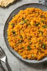 Homemade Lentil Dal with Rice