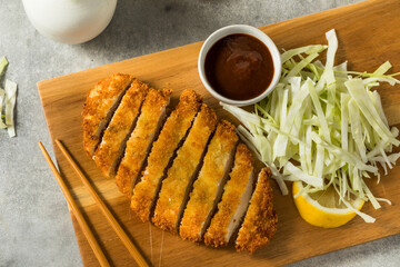 Homemade Japanese Chicken Tonkatsu