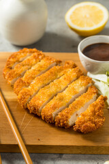 Homemade Japanese Chicken Tonkatsu