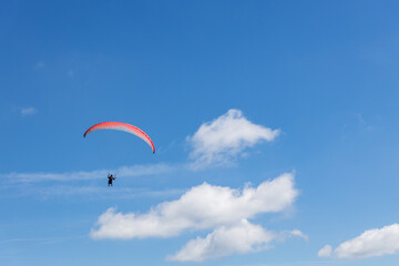 Paragliding in the Austrian Alps