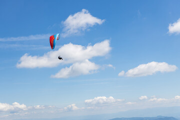 Paragliding in the Austrian Alps