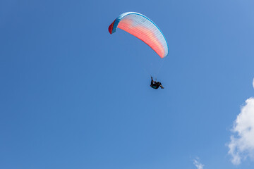 Paragliding in the Austrian Alps