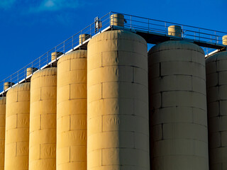 Industrielle Silos