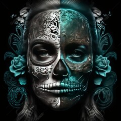 Sugar Skull Mexican 