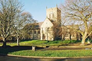 Fototapeta na wymiar St Nicholas' Church, North Newbald, East Riding of Yorkshire.
