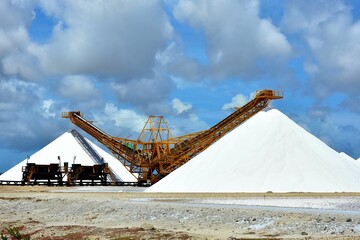Salt production Bonaire