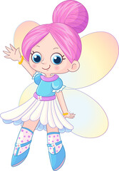 cute fairy character doll