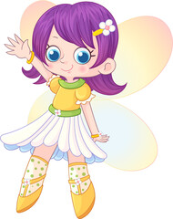 cute fairy character doll