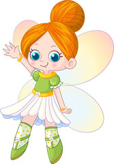 cute fairy character doll