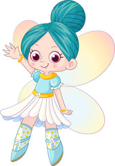 cute fairy character doll