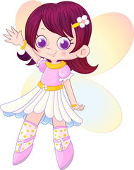 cute fairy character doll