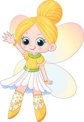 cute fairy character doll