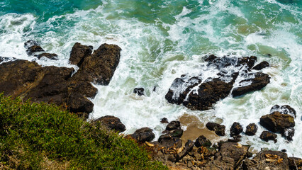 Point Dume, a promontory on the coast of Malibu, California that extends in to the Pacific Ocean with great wildlife