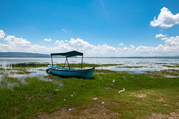 Civril Isikli Lake in  Denizli Turkey.
