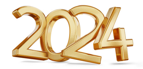 2024 golden symbol luxury best design 3d-illustration