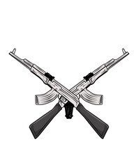  silver rifle with a rifle *4000*5000 px 