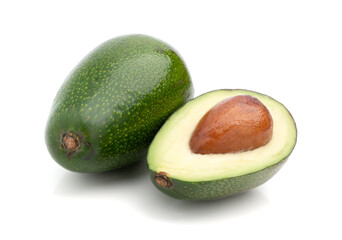 Avocado isolated on white background