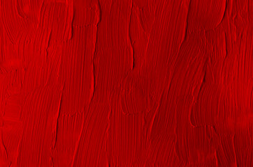 artists oil paints red background texture
