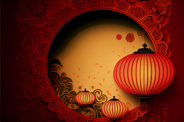 Images and backgrounds of Chinese New Year culture for websites