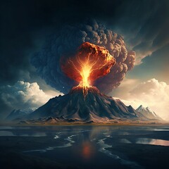 Yellowstone Super Volcano Erupting
