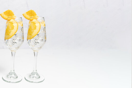 Cocktail de Gin con naranja