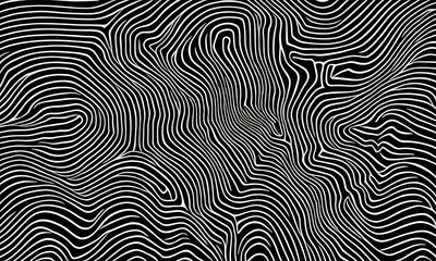 black and white abstract finger swirl texture