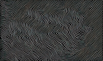 Fototapeta premium black and white abstract finger swirl texture