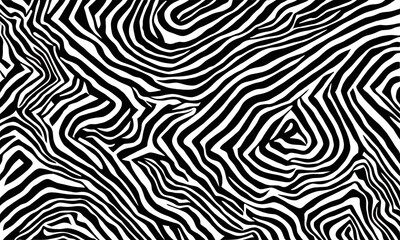 Obraz premium black and white abstract finger swirl texture