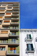 Architecture of Taranto city in Puglia, Italy, Europe