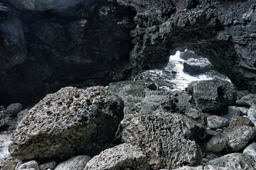 Grotta del Diavolo, Santa Maria di Leuca, Puglia, Italy	