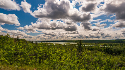 Glenmore Park nature sceneries, Calgary, Alberta, Canada