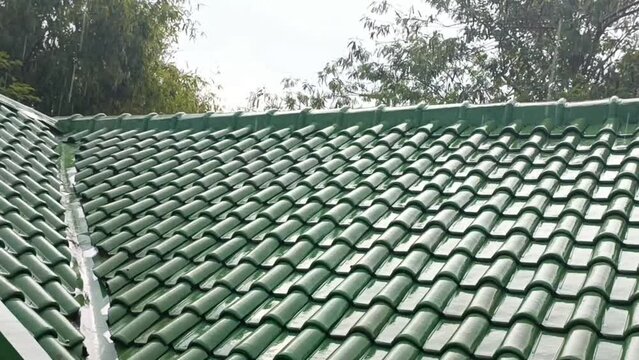 Rain on roof 