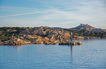 Fototapeta premium Sardegna, isola di Santo Stefano